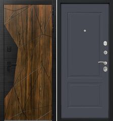 Дверь Command Doors Shellwood 05 Графит Серый