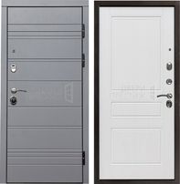 Дверь Termo-door Grey Line Классика в цвете Белое дерево