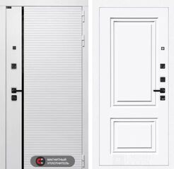 Дверь Лабиринт Роял 26 - Эмаль RAL 9003
