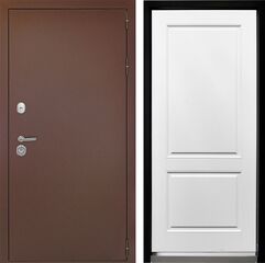 Дверь Дверной Континент Рубикон Дизайн Медный антик Панель Классика Силк Сноу