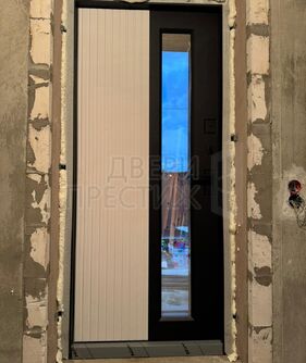 Входная дверь Лабиринт Скандия для улицы со стеклом - фото внутри.jpg