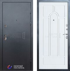 Дверь Termo-door Техно графит Арка в цвете лиственница