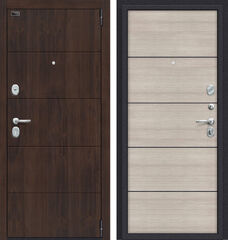 Дверь Браво Porta S 4.П50 (AB-6) Almon 28 и Cappuccino Veralinga