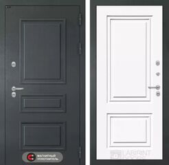 Дверь Лабиринт Атлантик 26 - Эмаль RAL 9003