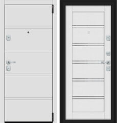 Дверь Браво Porta M 8.Л28 White Stark и Virgin