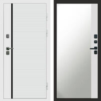 Дверь Termo-door White Line Зеркало фацет белый софт