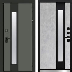 Дверь Termo-door Арктика Графит Бетон светлый