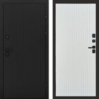 Дверь Termo-door Твист black Flat белый софт
