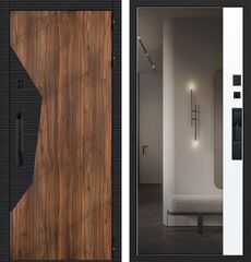 Дверь АСД Сапсан с зеркалом (биометрический замок Smart lock DZ 888)