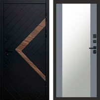 Дверь Termo-door Плэй Зеркало grey софт