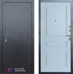 Дверь Termo-door Техно графит Классика в цвете белое дерево