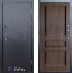 Дверь Termo-door Техно графит Классика в цвете дуб