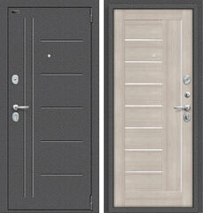 Дверь Браво Porta S 109.П29 Антик Серебро и Cappuccino Veralinga