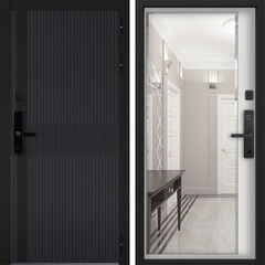 Дверь Command Doors Cyber matrix grey 116Z белый матовый