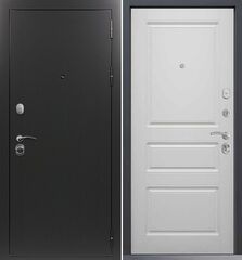 Дверь Command Doors Патриот графит 02 Белый Матовый