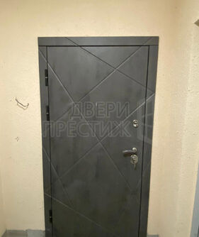 Дверь Termo-door Лучи бетон Лучи в цвете белый - фото снаружи.jpg