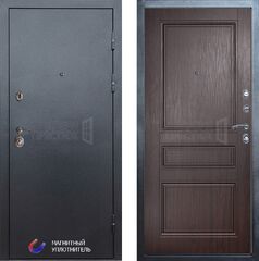 Дверь Termo-door Техно графит Классика в цвете венге
