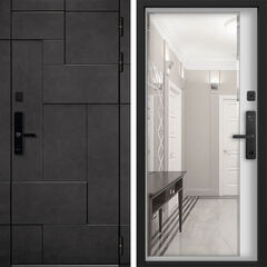 Дверь Command Doors Cyber tetris grey 116Z белый матовый
