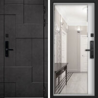 Дверь Command Doors Cyber tetris grey 116Z белый матовый