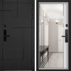 Дверь Command Doors Cyber tetris black 116Z белый матовый