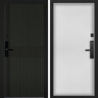 Дверь Command Doors Cyber matrix oliva 00 Белый матовый